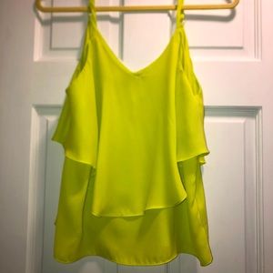 Fun Green Layered Tank